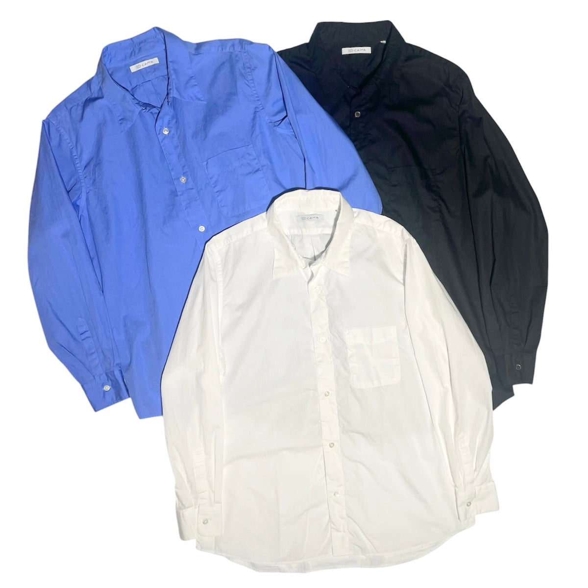 CATTAの定番シャツ|REGULAR COLLAR SHIRT - BROAD