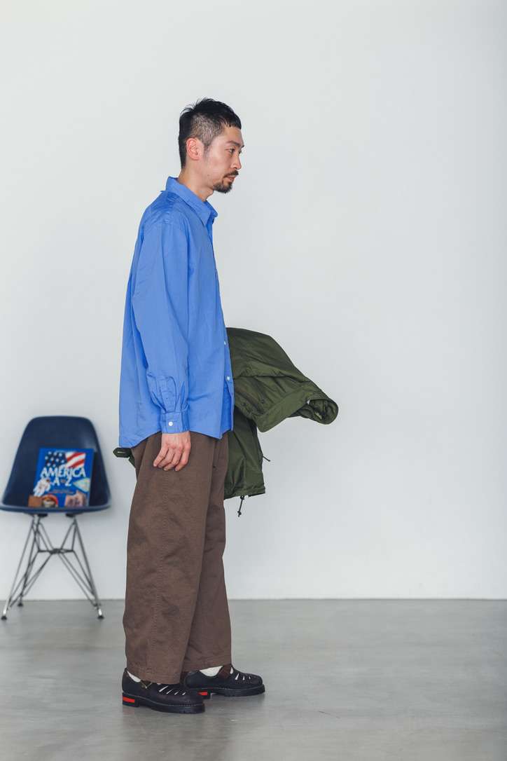 REGULAR COLLOR SHIRT-BROAD BLUE - CATTA/カッタ公式オンラインストア