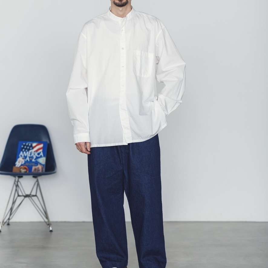 FAKE PULLOVER SHIRT-BROAD WHITE - CATTA/カッタ公式オンラインストア