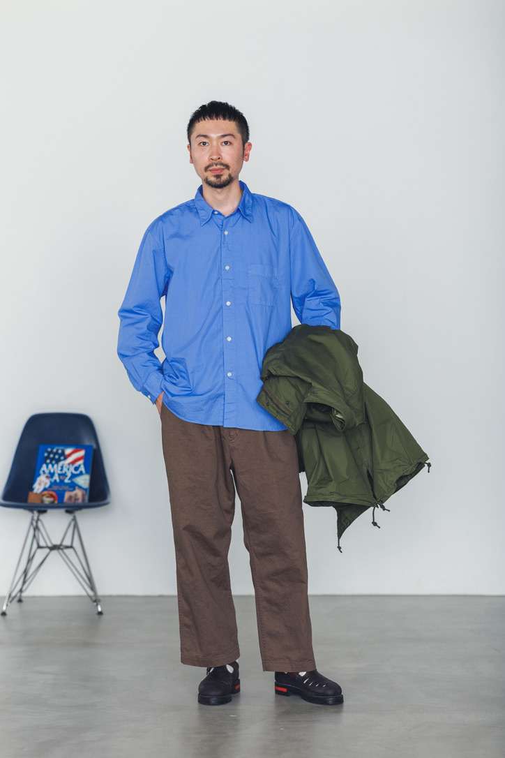 REGULAR COLLOR SHIRT-BROAD BLUE - CATTA/カッタ公式オンラインストア