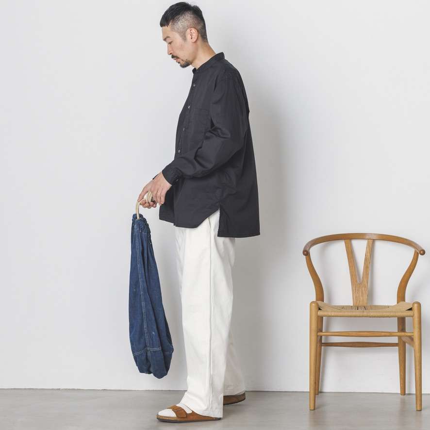 FAKE PULLOVER SHIRT-BROAD BLACK - CATTA/カッタ公式オンラインストア